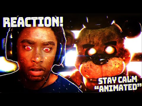 Amiri Reacts To: [SFM FNAF] STAY CALM - Shadrow Cover of the FNaF Song by Griffinilla (2019 REMAKE)
