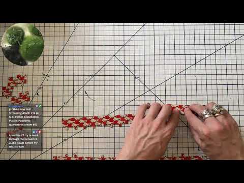 216 pc M.C. Escher Tessellation Puzzle (Pandemic quarantine stream #5)