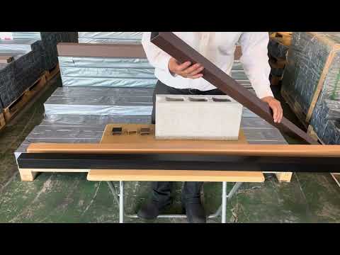 アルミ柱材　45角　人工木材　全国配送