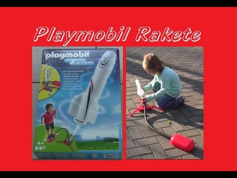 Playmobil Rakete 6187 | Unboxing & Vorführung