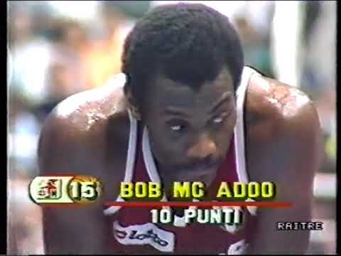 Lega 87/88 Final 4º Scavolini Pesaro-Tracer Milano