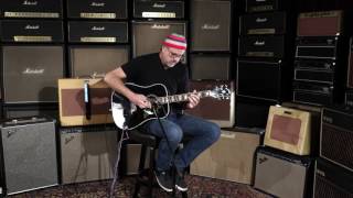 Video thumbnail for Gibson Montana Limited Edition Dove Ebony Special  •  SN: 10786020 by Wildwood Guitars