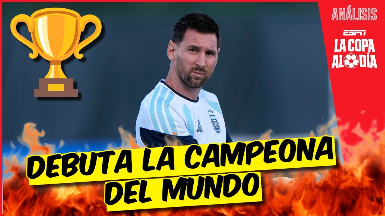 ARGENTINA SALVARÁ a la CONMEBOL en este MUNDIAL. LIONEL MESSI TRIUNFARÁ | La Copa Al Día