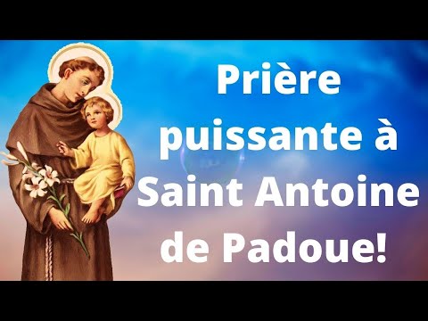 Prière à Saint Antoine pour la Guérison et le Miracle