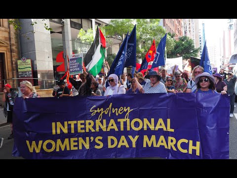 Breaking the silence on Gaza genocide at International Women's Day 2024