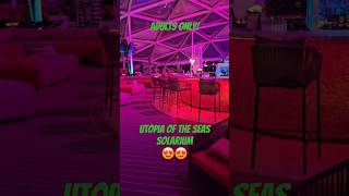 Solarium on Utopia of the seas is amazing! #royalcaribbean #utopiaoftheseas #cruise #travel #shorts