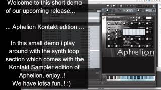 First look on "Aphelion Kontakt edition"...