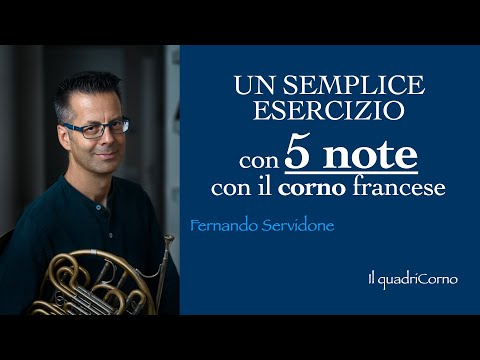 CORNO - Eercizio con 5 NOTE / Lezione 3