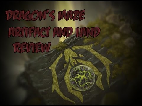 Dragon's Maze Artifacts and Lands Set Review