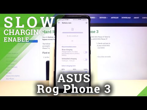 How to Turn On Slow Charging in ASUS Rog Phone 3?