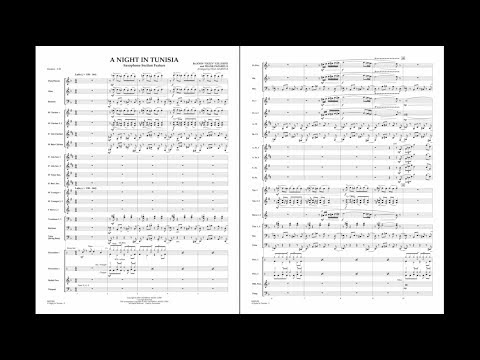 A Night in Tunisia arranged by Paul Murtha