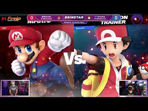 Milkaholic (Mario) vs Smoona (Pokemon Trainer) - Brinstar #3 Winners Quarter Finals
