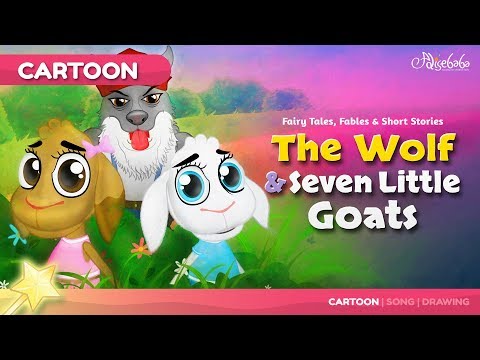 Wolf and The Seven 7 Little Goats | Fairy Tales and Bedtime Stories for Kids | Fable