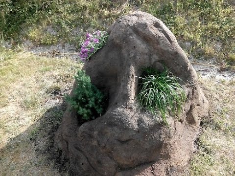 comment construire faux rocher
