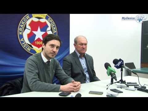 Wisła Kraków okiem trenera Franciszka Smudy - konferencja prasowa w Myślenicach