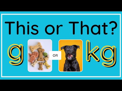 Grams or Kilograms? Determine the Unit of Measure | 3rd Grade Math