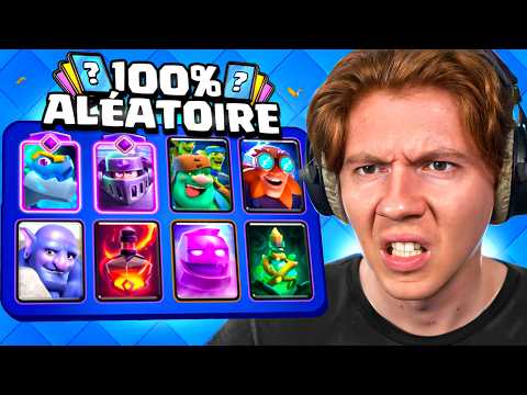 I'M TRYING TO WIN with 100% RANDOM decks!!!