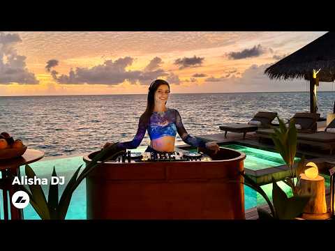 Alisha DJ - Live @ Radio Intense, Vakkaru Maldives / Melodic Techno DJ Mix