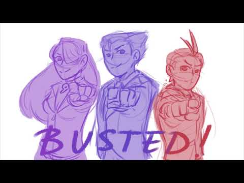 Busted! - Ace Attorney Animatic