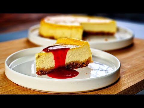, title : 'The Best New York Cheesecake Recipe. How to Make a Very Rich New York Cheesecake.'