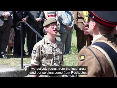 The Princess of Wales’s Royal Regiment - Medway Freedom Parade 2023