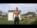 Flex and Posing at 203lb