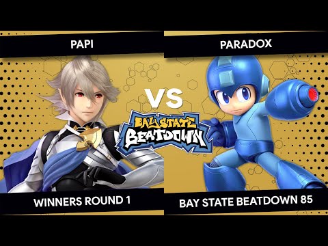Bay State Beatdown 85 - Papi (Corrin) vs Paradox (Mega Man) - Winners Round 1