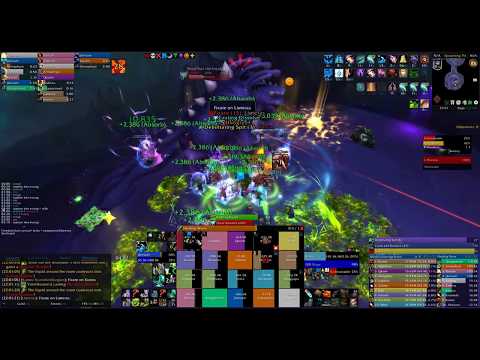 The Misty Moon Massive vs. Shad'har the Insatiable (Mythic) - Restoration Shaman PoV