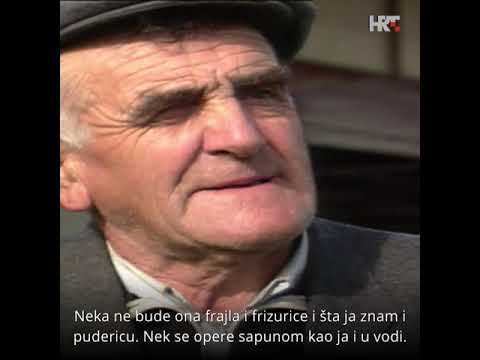 IZ ARHIVA HRT-a: DJED BOŽO I KRAVE U ZAGREBU