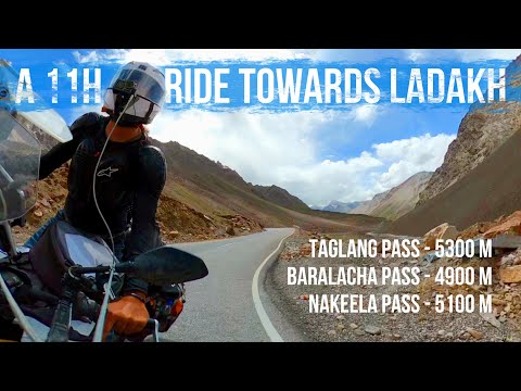 Manali-Leh, an 11 hours ride between 4,000 and 5,300m (Part 2) - ALONG THE SILK ROAD [Ep.47 P.2]