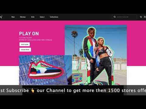 puma coupons youtube