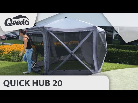 qeedo Quick Hub 20 (2017) Pavillon Aufbau und Schnellübersicht