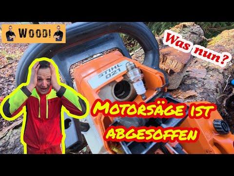 Motorsäge ist abgesoffen und startet nicht! Was nun?