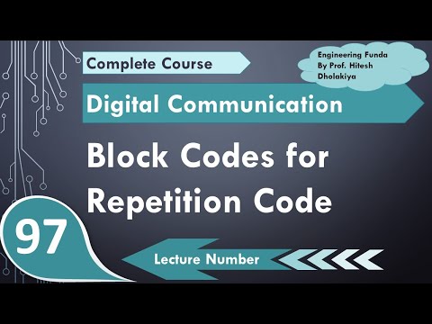 Block Codes basics and parameters Information Theory Error Coding in Digital Communication