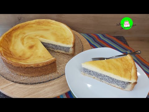 Sour cream poppy seed cake, simple and delicious 😊