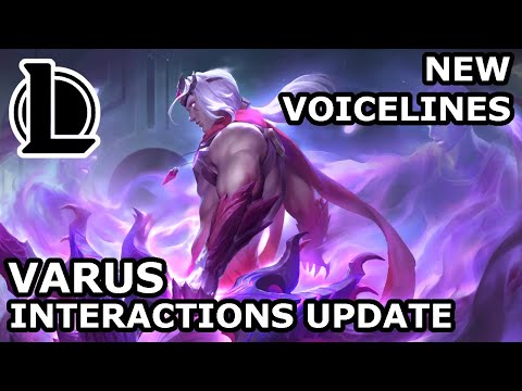 VARUS's new voicelines update| KAI AND VALMAR STRUGGLE FOR CONTROL | League of Legends Quotes