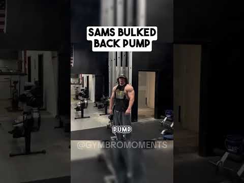Spring Bulk Day 221 - Sams Bulked Back Pump
