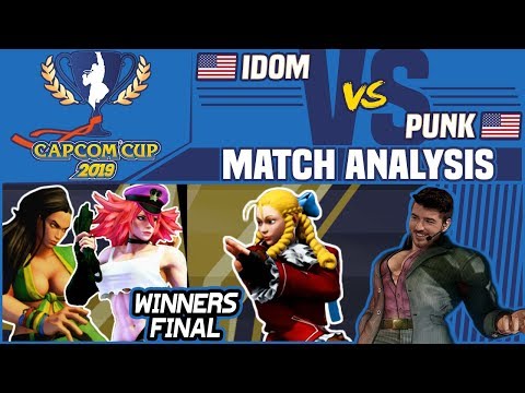 SFV AE Match Analysis: Capcom Cup 2019 Top 8 WINNERS FINAL - Idom vs. Punk