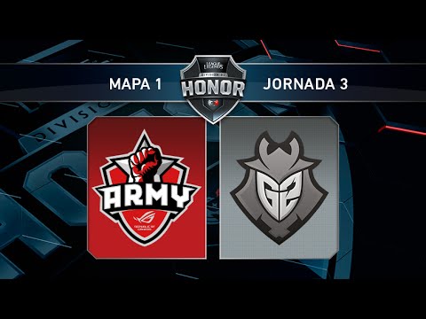 ASUS ROG ARMY vs G2 VODAFONE - #LoLHonor3 - Mapa 1 - Jornada 3 - T10