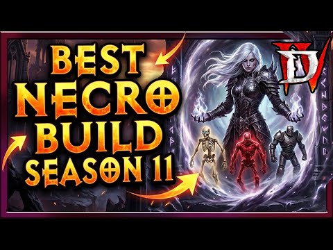 Diablo 4 Season 11 Best Necro Build Guide *New Mini Golem Army Build UPDATED Divine Intervention D4