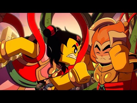 Ne Zha and Wukong fighting/arguing at each other | LMK Seasons 3 & 4