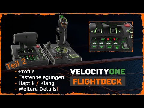 Flightdeck Teil 2 ▪ Turtle Beach VelocityOne ▪ PC ▪ MSFS ▪ Flight Simulator ▪ V1FD ▪ deutsch
