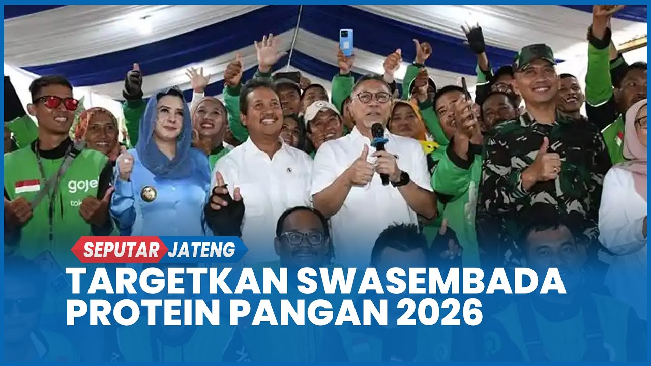 Zulkifli Hasan Targetkan Swasembada Pangan Protein 2026, Perikanan Jadi Fokus