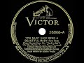 1st RECORDING OF: You Must Have Been A Beautiful Baby - Tommy Dorsey (1938--Edythe Wright, vocal)