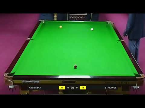 RIBSA - EUROPEAN OPEN BILLIARDS - A. MURRAY vs B. HARVEY