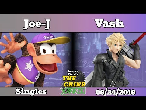 The Grind 40 Joe-J (Diddy Kong) vs Vash (Cloud) Losers Finals