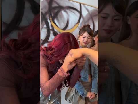 When 🇵🇭 nation’s girl group bini meets nations tito 🤣🤣🤣🤣 @biniph