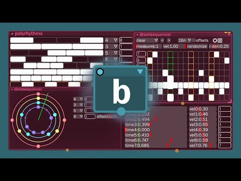 Sequencer Modules in Bespoke Synth | Rhythm Grids and Polyrhythms