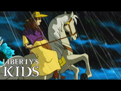 Sybil Ludington's Midnight Ride: A Young Hero's Story | Liberty's Kids | Historic Cartoons For Kids - Kids (6+), Kingdom Kids Zone - Liberty's Kids - WildBrain