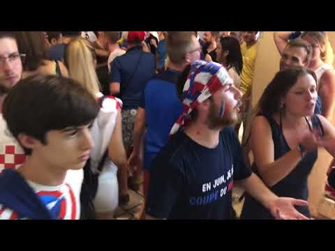 Mrski susret hrvatskih i frncuskih navijaca u Splitu nakon finala HD
